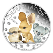 Birth colored 1/2 ounce Silver 2023 Proof