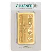 C. Hafner 100 grams Gold Bar LBMA