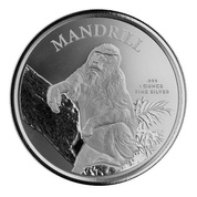 Cameroon: Mandrill 1 oz Silver 2021