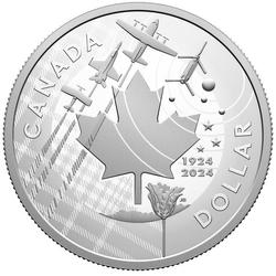 Canada: 100th Anniversary of the Royal Canadian Air Force Dollar Silver 2024 Proof Coin