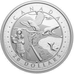 Canada: This Is Canada - Wondrous Waters "Arctic Coast" $20 Silver 2024 Proof Coin 