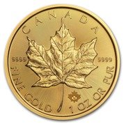 Canadian Maple Leaf 1 oz Gold 2019