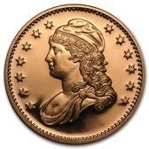 Capped Bust 1 oz Copper 