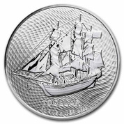 Cook Islands HMS Bounty 1 oz Silver 2022