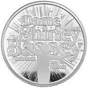 Dame Shirley Bassey 2 oz Silver 2023 Proof