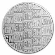 General Motors Logo (1967-2021) 1 oz Silver 