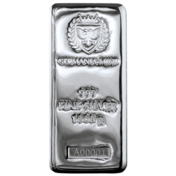 Germania Mint 1000 gram Silver bar 