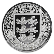 Gibraltar: Royal Arms of England 1 oz Silver 2018 Coin