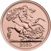 Great Britain: The Double Sovereign Elizabeth II 2020