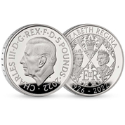 Her Majesty Queen Elizabeth II £5 Copper 2022 