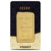 IGR 50 gram gold bar LBMA