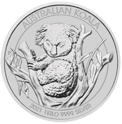 Koala 1000 gram Silver 2021