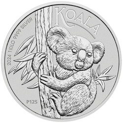 Koala 1000 grams Silver 2024