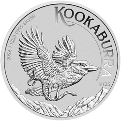 Kookaburra 1000 grams Silver 2024