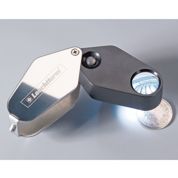 LED Foldig Magnifier 10x magnification