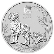 Lunar III: Year of the Tiger 1/2 ounce Silver 2022