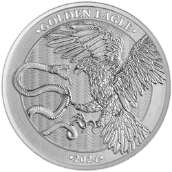 Malta: Golden Eagle 1 oz Silver 2024