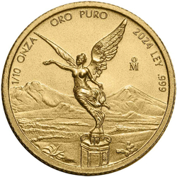 Mexican Libertad 1/10 ounce Gold 2024