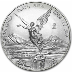 Mexican Libertad 1/4 oz Silver 2024