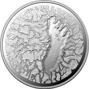 Mungo Footprint 1/2 oz Silver 2021 Proof