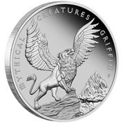 Mythical Beings: Griffin 1 oz Platinum 2022 Proof 