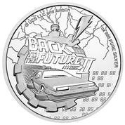 Niue: Back to the Future Part II 1 oz Silver 2021