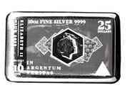 Niue Coin Bar: Silver Note Coinbar 10 oz Silver 2022
