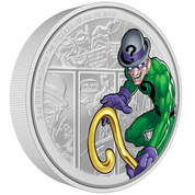 Niue: DC Villains - The Riddler colored 3 oz Silver 2023 Proof
