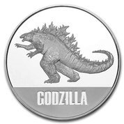 Niue: Godzilla 1 oz Silver 2021