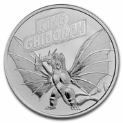 Niue: Godzilla vs Monsters - King Ghidorah 1 oz Silver 2023