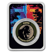 Niue: King Kong colored 1 oz Silver 2021 