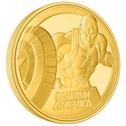 Niue: Marvel - Captain America 1/4 oz Gold 2023 Proof