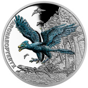 Niue: Prehistoric World - Archaeopteryx coloured $1 Silver 2023 Proof