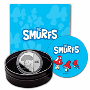 Niue: Smurfs - 65. anniversary 1 Ounce Silver 2023 Proof
