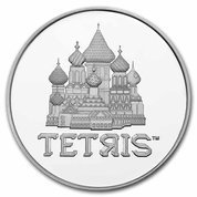 Niue: Tetris 1 oz Silver 2021