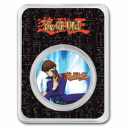 Niue: Yu-Gi-Oh! Seto Kaiba colorized - 25th Anniversary 1 oz Silver 2022 Slab