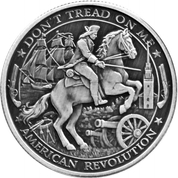 Patriot: American Revolution 1 oz Silver 2019 Antiqued Round Coin