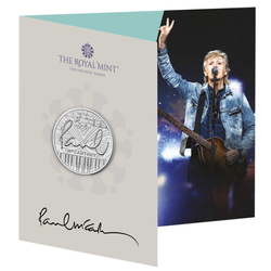 Paul McCartney £5 Cupro-nickel 2024