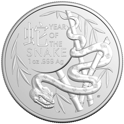 RAM: Lunar - Year of the Snake 1 oz Silver 2025