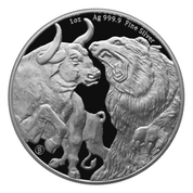 Republic of Chad: Bull & Bear 1 oz Silver 2023