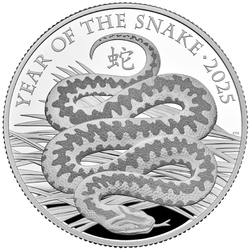 Royal Mint Lunar: Year of the Snake 5 oz Silver 2025 Proof