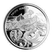 Samoa: Pacific Mermaid 1 oz Silver 2021