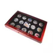 Set of 14 Coins: Via Dolorosa colored 14 x 1 oz Silver 2016 Prooflike