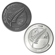 Set of 2 Tokyo Olympic Games 2 x 1 oz Silver 2020 Proof coins