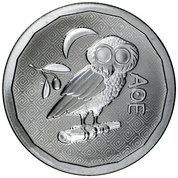 St. Helena: Athenian Owl 1 oz Silver 2024