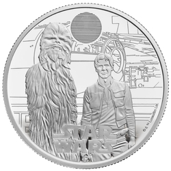 Star Wars: Han Solo and Chewbacca 1 oz Silver 2023 Proof