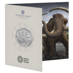 Tales of the Earth - Steppe Mammoth 50p Cupro-Nickel 2024