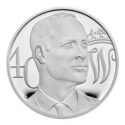 The 40th Birthday of HRH The Duke of Cambridge Silver 2022 Proof