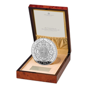 The Coronation of His Majesty King Charles III 1000 Grams of Silver 2023 Proof