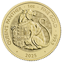 The Royal Tudor Beasts: The Queen's Panther 1 oz Gold 2025